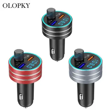 Car Bluetooth 5.0 FM Transmitter Wireless Handsfree Audio Receiver Auto MP3 Player Dual USB QC3.0 Quick Charge With LED Lights
Car Bluetooth 5.0 FM Transmitter Wireless Handsfree Audio Receiver Auto MP3 Player Dual USB QC3.0 Quick Charge With LED Lights