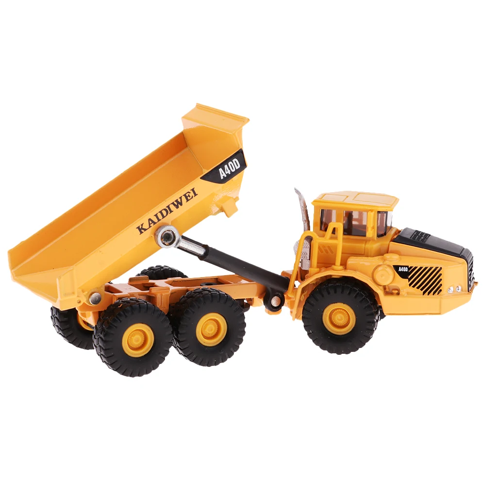 1/87 Scale Diecast Mini Dump Truck Construction Truck Toys Kids Xmas Gift 1/87 Scale Diecast Mini Dump Truck Construction Truck Toys Kids Xmas Gift