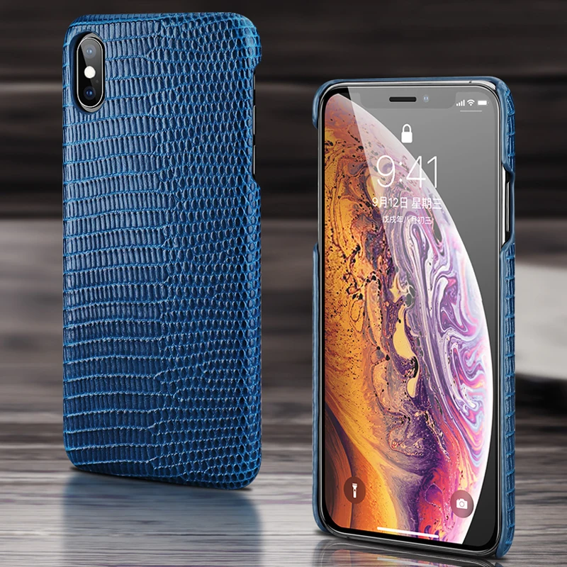 Luxury Lizard textur Back Cover Fundas for iPhone 11 Pro XR X XS Max Case Genuine Leather for iPhone 8 7 6 6s Plus Case 8p Coque
Luxury Lizard textur Back Cover Fundas for iPhone 11 Pro XR X XS Max Case Genuine Leather for iPhone 8 7 6 6s Plus Case 8p Coque