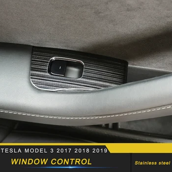 For Tesla Model 3 2017-2019 Car Window Control Lift Button Switch Panel Cover Trim Frame Sticker Interior Accessories
For Tesla Model 3 2017-2019 Car Window Control Lift Button Switch Panel Cover Trim Frame Sticker Interior Accessories