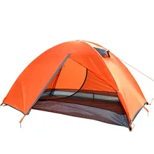 Палатка туристическая на 2 человек легкая двухслойная