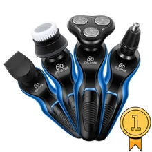 6D Four-in-One Electric head shaver for men Razor Multi-Function Shaver machine USB Rechargeable Whole Body Washable Shaver
6D Four-in-One Electric head shaver for men Razor Multi-Function Shaver machine USB Rechargeable Whole Body Washable Shaver