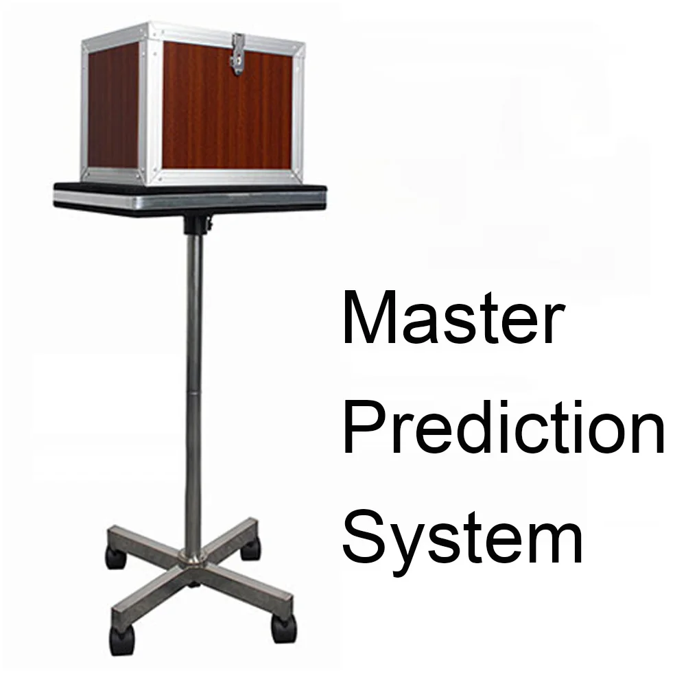 Master Prediction System (Wood Finish) Magic Tricks Stage Magia Mystery Box Magie Gimmick Props for Professional Magicians
Master Prediction System (Wood Finish) Magic Tricks Stage Magia Mystery Box Magie Gimmick Props for Professional Magicians