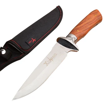 Mengoing Wildnerness Survival Hunting Mirror Light Fixed Blade Knife Practical Portable Combat Knife with Nylon Sheath
Mengoing Wildnerness Survival Hunting Mirror Light Fixed Blade Knife Practical Portable Combat Knife with Nylon Sheath