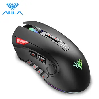 AULA H512 RGB Backlight Gaming Mouse 12 Buttons Programming 5000 DPI Optical USB Wired Mouse with Fire Keys For Laptop Desktop
AULA H512 RGB Backlight Gaming Mouse 12 Buttons Programming 5000 DPI Optical USB Wired Mouse with Fire Keys For Laptop Desktop