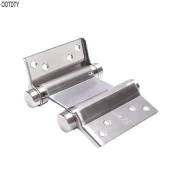 OOTDTY Double Open Spring 4 Inch Hinge Stainless Steel Two-way Free Door Hinge for Cowboy Bar Counter Door Fence
OOTDTY Double Open Spring 4 Inch Hinge Stainless Steel Two-way Free Door Hinge for Cowboy Bar Counter Door Fence