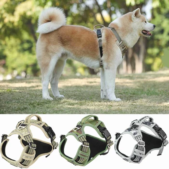 Pet Dog Vest Harnesses Adjustable Breathable High Quality Reflective Camouflage Vest For Small Medium Large Dog Breast-band D30
Pet Dog Vest Harnesses Adjustable Breathable High Quality Reflective Camouflage Vest For Small Medium Large Dog Breast-band D30