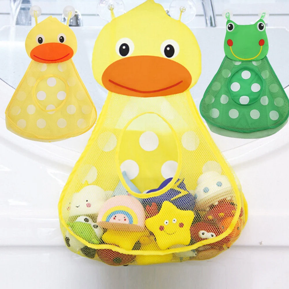 Baby Shower Bath Toys Little Duck Little Frog Baby Kids Toy Storage Mesh with Strong Suction Cups Toy Bag Net Bathroom Organizer
Baby Shower Bath Toys Little Duck Little Frog Baby Kids Toy Storage Mesh with Strong Suction Cups Toy Bag Net Bathroom Organizer