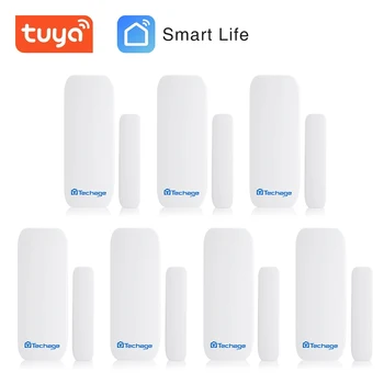 Techage 433MHz Wireless Door Window Magnet Sensor Detector For Home Wireless Alarm System include the battery
Techage 433MHz Wireless Door Window Magnet Sensor Detector For Home Wireless Alarm System include the battery