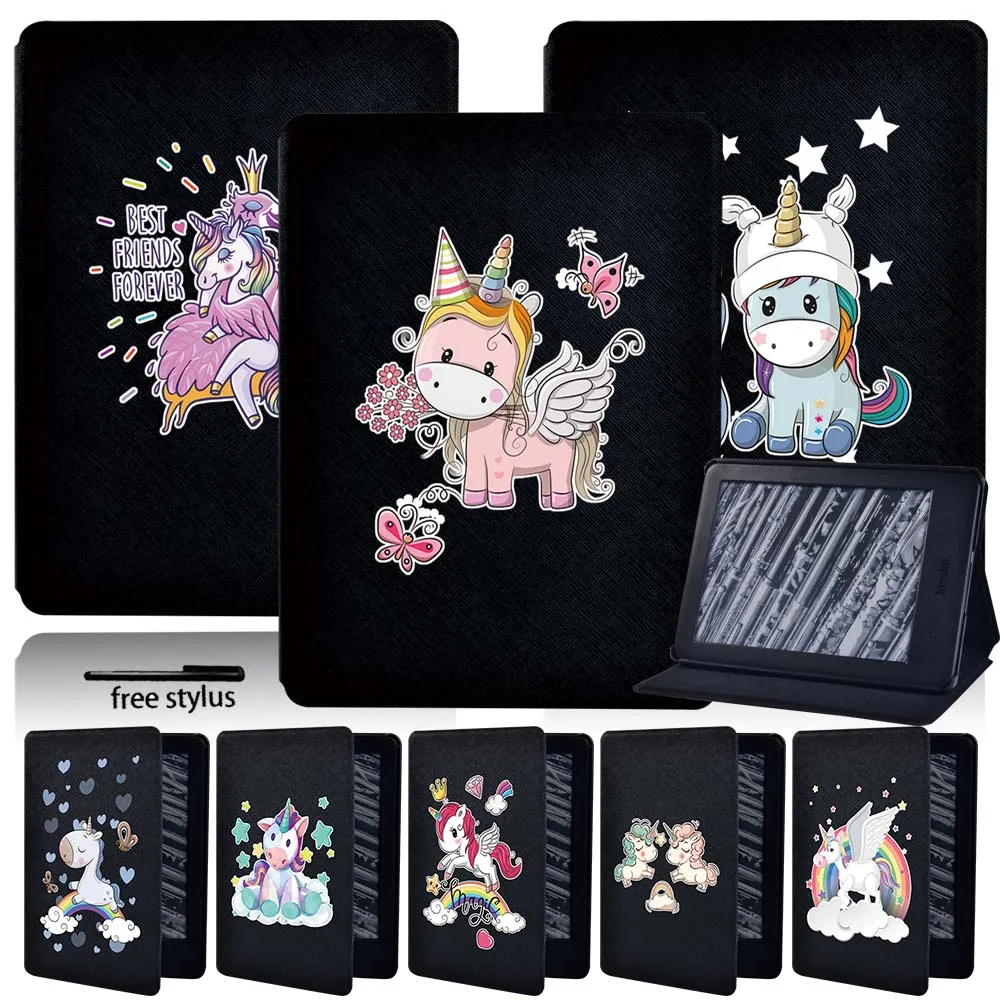 Slim Leather Stand Tablet Cover for Amazon Kindle 8th/10th Paperwhite 1/2/3/4 Shockproof Case Tablet Case Protective Shell +Pen
Slim Leather Stand Tablet Cover for Amazon Kindle 8th/10th Paperwhite 1/2/3/4 Shockproof Case Tablet Case Protective Shell +Pen