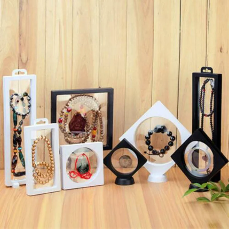 Fashion 3D Transparent Suspension Brooch Jewelry Box Elastic Specimen Box Display Stand Frame Decoration ABS TPU film
Fashion 3D Transparent Suspension Brooch Jewelry Box Elastic Specimen Box Display Stand Frame Decoration ABS TPU film
