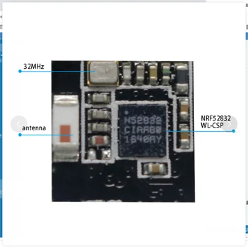 NRF52832 Bluetooth 4.2 / 5.0 Module / Beacon Nine-axis Sensor BLE Smart Wearable Serial Port / NORDIC
NRF52832 Bluetooth 4.2 / 5.0 Module / Beacon Nine-axis Sensor BLE Smart Wearable Serial Port / NORDIC