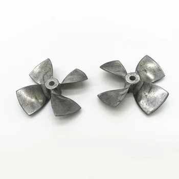 RC Fishing Bait Boat Model Simulation Metal Propeller 4-blade Paddle Diameter 55mm CW CCW 4mm Shaft Hole Props for DIY Tug Boats
RC Fishing Bait Boat Model Simulation Metal Propeller 4-blade Paddle Diameter 55mm CW CCW 4mm Shaft Hole Props for DIY Tug Boats