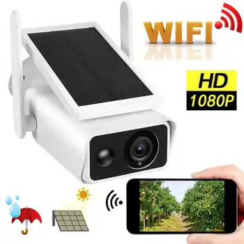 1080P Solar Camera Outdoor Wireless Surveillance Rainproof Remote Night Vision Monitor Battery Powered New
1080P Solar Camera Outdoor Wireless Surveillance Rainproof Remote Night Vision Monitor Battery Powered New