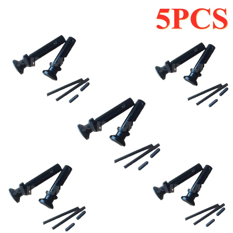 5PCS Mil-Spec .223/5.56 .308/7.62 Extended Take Down Pivot Pins w/ Detent and Spring
5PCS Mil-Spec .223/5.56 .308/7.62 Extended Take Down Pivot Pins w/ Detent and Spring