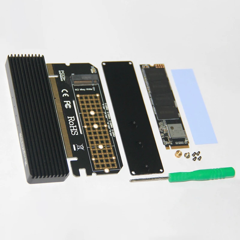 POHIKS 1pc Durable M.2 to PCI-E Adapter Card PCI-E Express 3.0 X4 X8 X16 Full Speed Expansion Cards For Computer
POHIKS 1pc Durable M.2 to PCI-E Adapter Card PCI-E Express 3.0 X4 X8 X16 Full Speed Expansion Cards For Computer