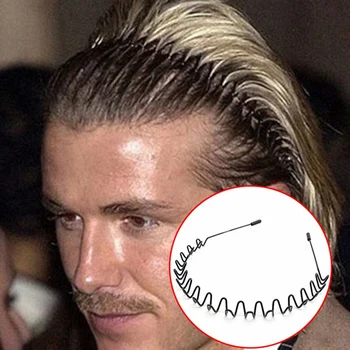 1Pc Unisex Black Metal Waved Style Sports Hairband Solid Color Men Women Hair Clip Pin Loop Hair Styling Tools Accessories 
1Pc Unisex Black Metal Waved Style Sports Hairband Solid Color Men Women Hair Clip Pin Loop Hair Styling Tools Accessories
