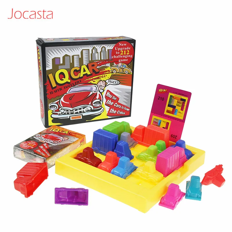 Rush Hour Traffic Game IQ Car Logic Thinking Game Montessori Puzzles Intellectual Educational Toys for Children Kids Gift
Rush Hour Traffic Game IQ Car Logic Thinking Game Montessori Puzzles Intellectual Educational Toys for Children Kids Gift