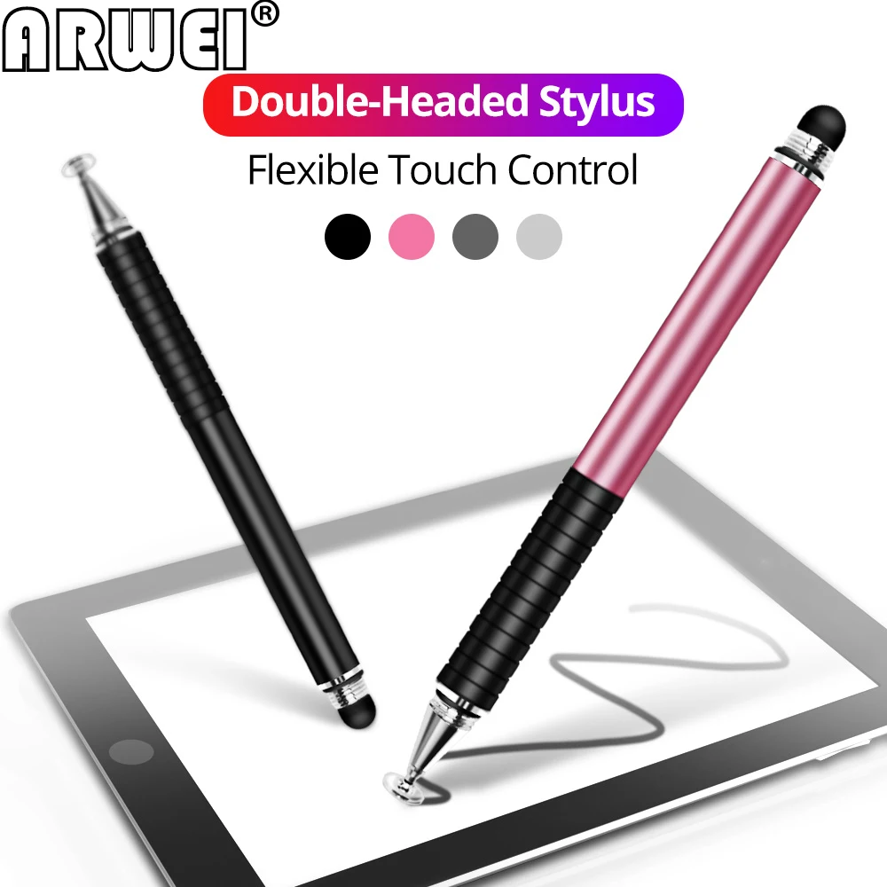 Universal 2 In 1 Stylus Pen Drawing For Tablet Pencil Capacitive Screen Caneta Touch Pen For iPad Pro Smartphone Android ARWEI
Universal 2 In 1 Stylus Pen Drawing For Tablet Pencil Capacitive Screen Caneta Touch Pen For iPad Pro Smartphone Android ARWEI