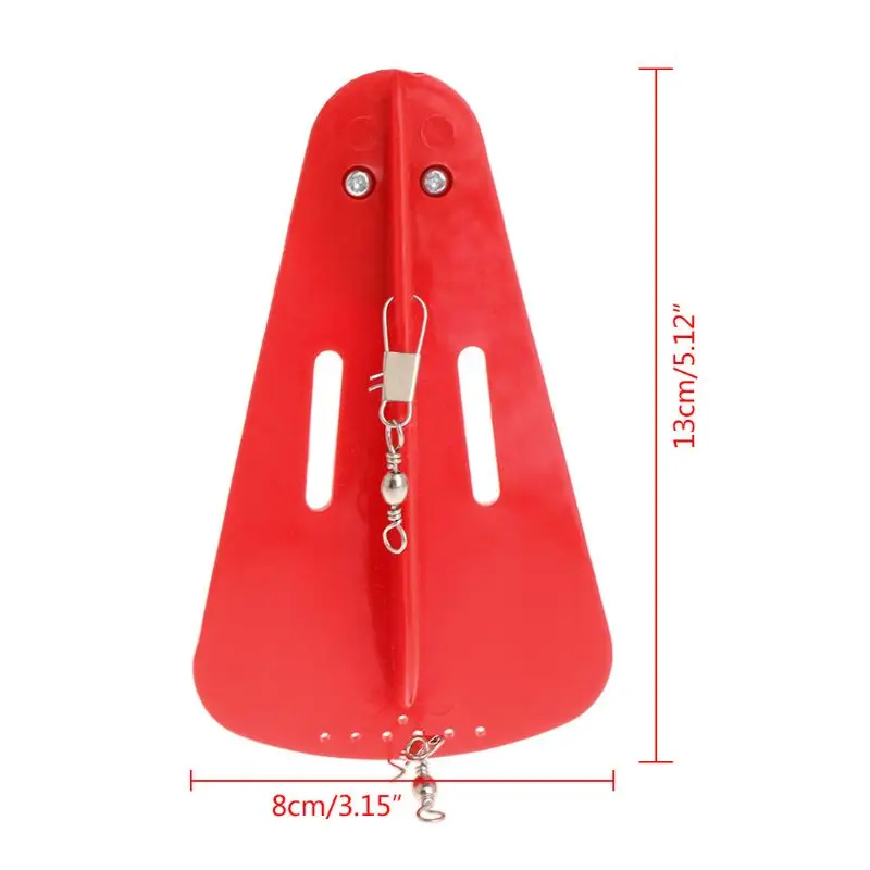 Diving Board Fishing Trolling Adjustable Artificial Bait Diver Plate Lead Swivel Y4UB
Diving Board Fishing Trolling Adjustable Artificial Bait Diver Plate Lead Swivel Y4UB