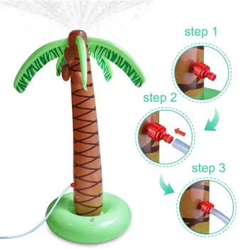 Water Play Sprinkler Inflatable Palm Tree Kids Spray Water Toy Outdoor Summer Fun for Backyard Play Pool Party Decoration
Water Play Sprinkler Inflatable Palm Tree Kids Spray Water Toy Outdoor Summer Fun for Backyard Play Pool Party Decoration
