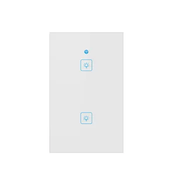 US Smart WiFi Two Button Switch Switch For Amazon Alexa/Google Home App Control 
US Smart WiFi Two Button Switch Switch For Amazon Alexa/Google Home App Control