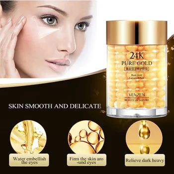 24K Nourishing Golden Eye Cream Moisturizing Essence Remove Dark Eye Bag Eye Cream Firming Skin
24K Nourishing Golden Eye Cream Moisturizing Essence Remove Dark Eye Bag Eye Cream Firming Skin