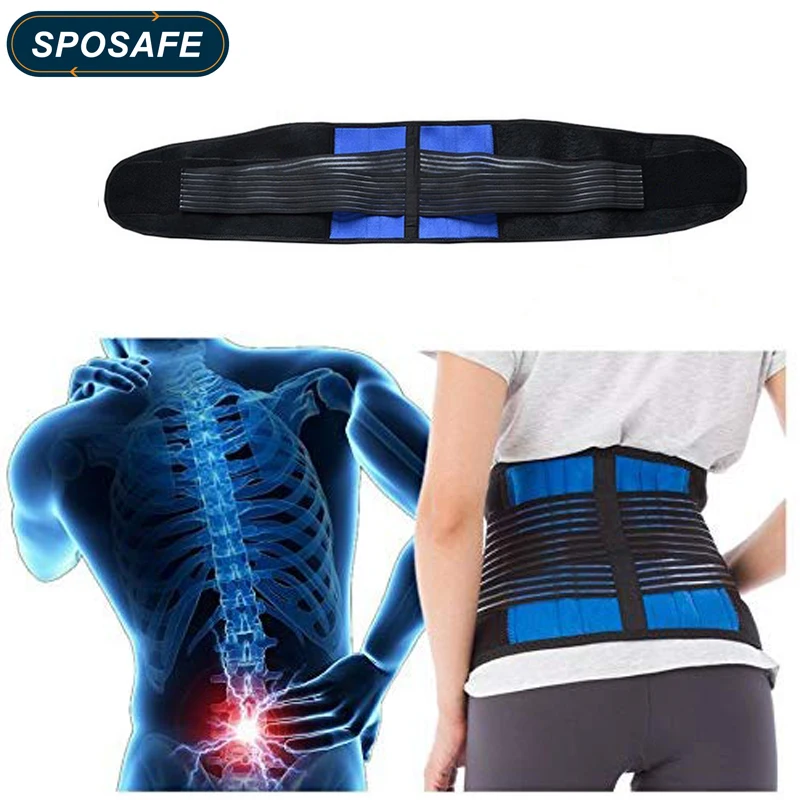 SPOSAFE Adjustable Waist Lumbar Support Belts Neoprene Superior Double Pull Design Back Support Waist Exercise Brace
SPOSAFE Adjustable Waist Lumbar Support Belts Neoprene Superior Double Pull Design Back Support Waist Exercise Brace