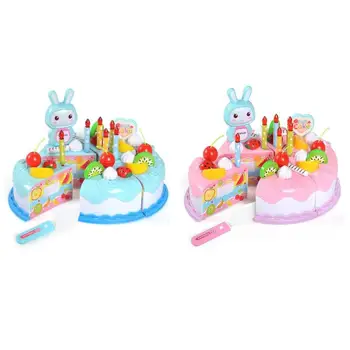 37pcs DIY Cake Toy Kitchen Food Pretend Play Cutting Fruit Birthday Toys for Children Chef Role Education Toys Christmas Gifts
37pcs DIY Cake Toy Kitchen Food Pretend Play Cutting Fruit Birthday Toys for Children Chef Role Education Toys Christmas Gifts