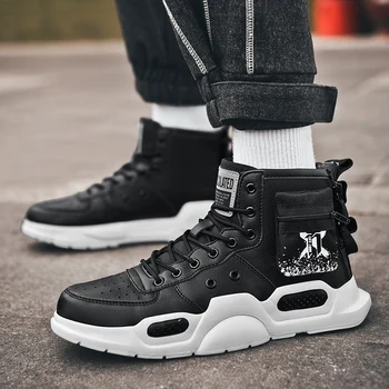 Original Men Sneakers Side pocket design Men Casual Shoes Fashion Breathable Zapatos Hombre Thick bottom Men's shoes black white
Original Men Sneakers Side pocket design Men Casual Shoes Fashion Breathable Zapatos Hombre Thick bottom Men's shoes black white
