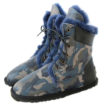 Botas de piel de oveja forrado de piel y lana para mujer, botines de invierno, botas de nieve informales, cálidas, impermea
Botas de piel de oveja forrado de piel y lana para mujer, botines de invierno, botas de nieve informales, cálidas, impermea