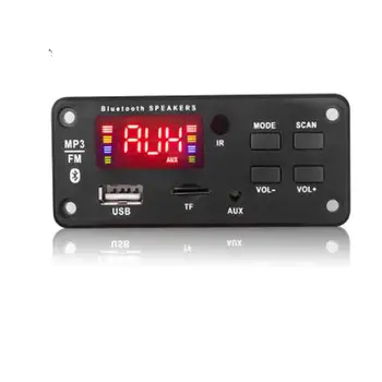 No Amplifier Big Screen 12V MP3 WMA Wireless Bluetooth 5.0 Decoder Board Audio Module TF USB 3.5 Mm AUX Audio For Car
No Amplifier Big Screen 12V MP3 WMA Wireless Bluetooth 5.0 Decoder Board Audio Module TF USB 3.5 Mm AUX Audio For Car