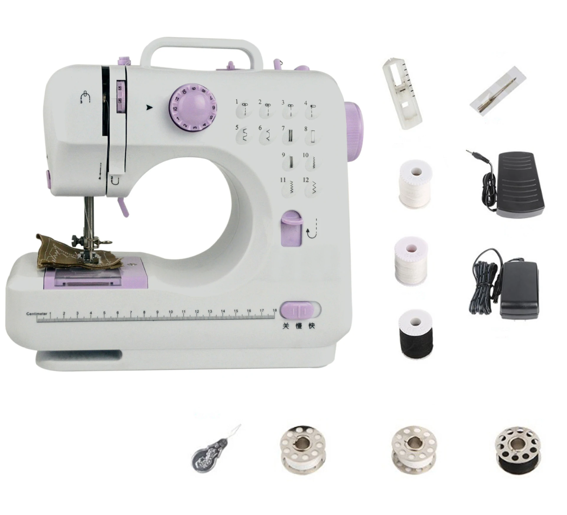 Household Mini Hand Sewing Machine Quick Sew Needlework Cordless Clothes Fabrics Crafting Mending Machine,1Yc7520
Household Mini Hand Sewing Machine Quick Sew Needlework Cordless Clothes Fabrics Crafting Mending Machine,1Yc7520