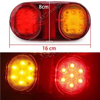 MZORANGE Yellow+Red LED Tail Lights ABS Waterproof Car Boat Trailer Bulbs Brake Stop Lamp 12-24V Truck Trailer Lights 
MZORANGE Yellow+Red LED Tail Lights ABS Waterproof Car Boat Trailer Bulbs Brake Stop Lamp 12-24V Truck Trailer Lights