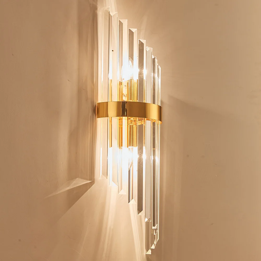 Nordic Crystal LED Wall Lamps for Bedroom Bedside Decoration Dining Room Wall Sconce Living Room Kitchen Indoor Lighting Fixture
Nordic Crystal LED Wall Lamps for Bedroom Bedside Decoration Dining Room Wall Sconce Living Room Kitchen Indoor Lighting Fixture