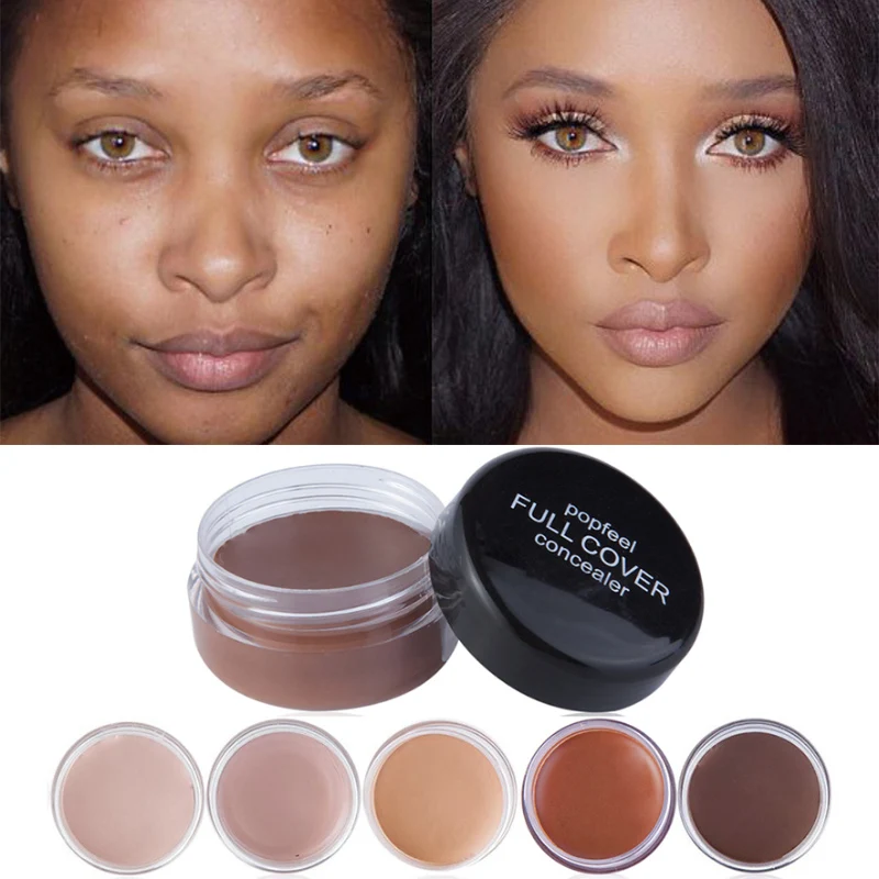 5 Colors Natural Concealer Fashion Color Natural Shade Wrinkle Freckle Circle Eraser Waterproof Face Care Makeup Foundation
5 Colors Natural Concealer Fashion Color Natural Shade Wrinkle Freckle Circle Eraser Waterproof Face Care Makeup Foundation
