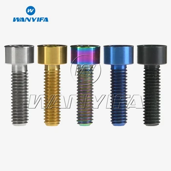 Wanyifa M6x 18 20mm Titanium Ti DIN912 Bolt Hexagon Head Allen Key Screws Bicycle Disc Break Calipe pack of 4
Wanyifa M6x 18 20mm Titanium Ti DIN912 Bolt Hexagon Head Allen Key Screws Bicycle Disc Break Calipe pack of 4
