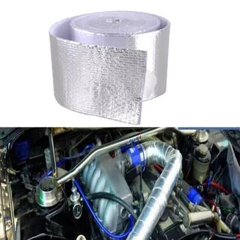 Car Exhaust Tape 5m Glass Fiber Roll Wrap Barrier Fuel Pipes Hoods Doors Heat Shield Adhesives Sealers Accessory
Car Exhaust Tape 5m Glass Fiber Roll Wrap Barrier Fuel Pipes Hoods Doors Heat Shield Adhesives Sealers Accessory
