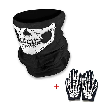 Scary Festival Skull Halloween Breathable Face Masks Lower Half Mask Skeleton Scarf Glove Set Polyester Funny Cosplay Costume
Scary Festival Skull Halloween Breathable Face Masks Lower Half Mask Skeleton Scarf Glove Set Polyester Funny Cosplay Costume