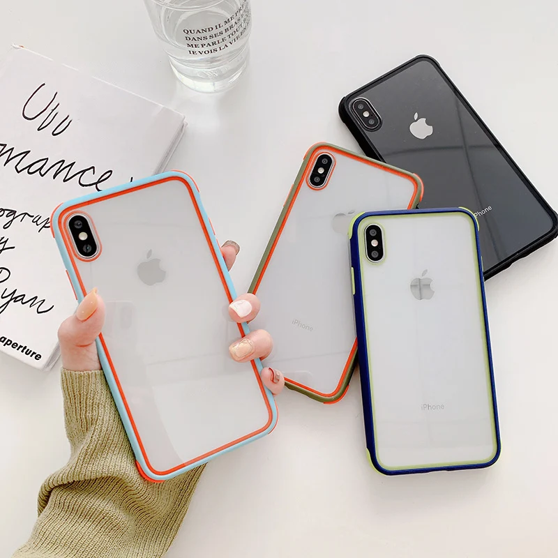 Fashion hit color armor Case for iphone 11 11Pro Max XR XS Max Transparent hard Case for iphone 6 6s 7 8 Plus Protective capa
Fashion hit color armor Case for iphone 11 11Pro Max XR XS Max Transparent hard Case for iphone 6 6s 7 8 Plus Protective capa