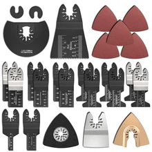 26pcs Power Oscillating Tool Blades Multitool Saw Blade Kit for Renovator Power Tools Accessories Wood Metal Cutting Tools
26pcs Power Oscillating Tool Blades Multitool Saw Blade Kit for Renovator Power Tools Accessories Wood Metal Cutting Tools