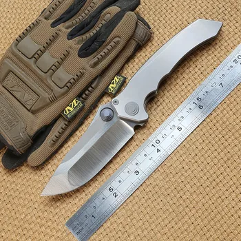 Maxace Mcstudio Original SANDSTORM Solid folding knife M390 blade Titanium handle Camp hunting outdoor Survival knives EDC tools 
Maxace Mcstudio Original SANDSTORM Solid folding knife M390 blade Titanium handle Camp hunting outdoor Survival knives EDC tools