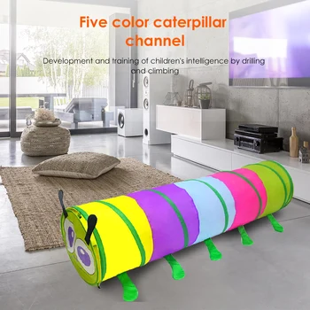 Indoor Play House Tube Play Funny 5 Color Caterpillar Channel Portable Foldable Crawling Channel Children Tunnel
Indoor Play House Tube Play Funny 5 Color Caterpillar Channel Portable Foldable Crawling Channel Children Tunnel