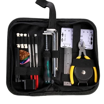 Guitar Tool Kit Repairing Maintenance Tools String Organizer String Action Ruler Gauge Measuring Tool Hex Wrench Set Files Finge
Guitar Tool Kit Repairing Maintenance Tools String Organizer String Action Ruler Gauge Measuring Tool Hex Wrench Set Files Finge