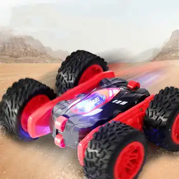 360 Degrees Rotating Double Sided RC Stunt Car with Light Modeling Toy for Kids RC Cars Toys Gifts for Kids
360 Degrees Rotating Double Sided RC Stunt Car with Light Modeling Toy for Kids RC Cars Toys Gifts for Kids