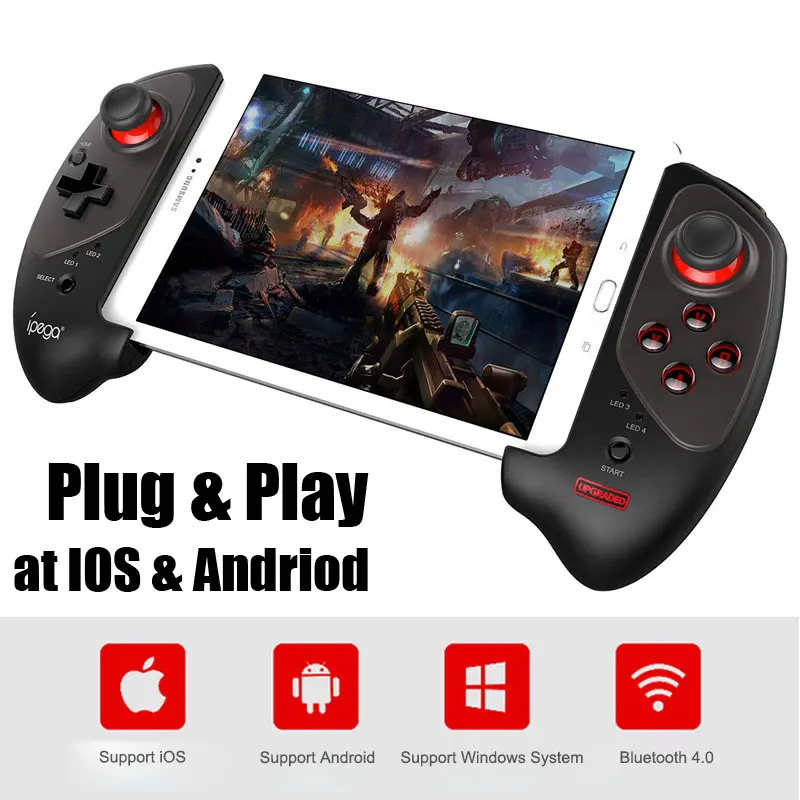 Control Game Pad Bluetooth Gamepad Controller Mobile Trigger Joystick For Android Phone Nintendo Nintend Switch PUBG TV Box VR
Control Game Pad Bluetooth Gamepad Controller Mobile Trigger Joystick For Android Phone Nintendo Nintend Switch PUBG TV Box VR