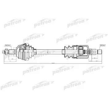 Axle shaft left 27x660x59x37 CITROEN: C8 02-PEUGEOT 807 02 PATRON PDS0311
Axle shaft left 27x660x59x37 CITROEN: C8 02-PEUGEOT 807 02 PATRON PDS0311