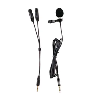 Mobile Phone Wired Lavalier Microphone Condenser Microphone Home Use Computer For Recording Broadcasting Interview Only
Mobile Phone Wired Lavalier Microphone Condenser Microphone Home Use Computer For Recording Broadcasting Interview Only