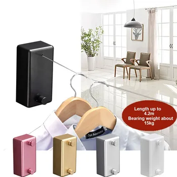 Retractable Laundry Hanging Rope Drying Rack Clothesline Free Punching Invisible Balcony Toilet Outdoor Dryer Clothes Hanger
Retractable Laundry Hanging Rope Drying Rack Clothesline Free Punching Invisible Balcony Toilet Outdoor Dryer Clothes Hanger