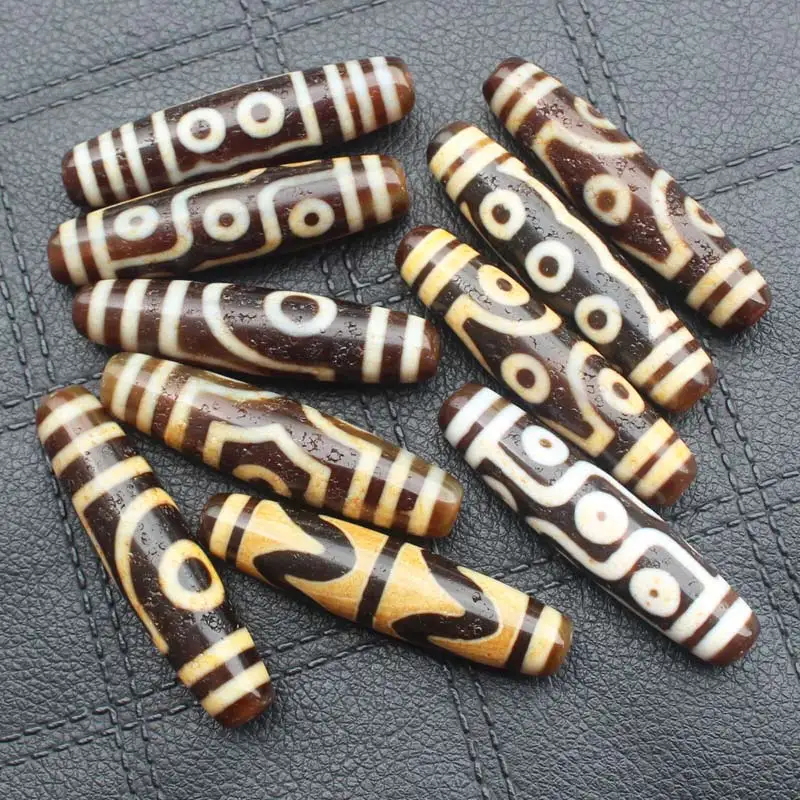 Random 1pcs ,Vintage Weathering Texture Dzi Agate 14x60mm Oval beads ,For Jewelry making, can mixed wholesale!
Random 1pcs ,Vintage Weathering Texture Dzi Agate 14x60mm Oval beads ,For Jewelry making, can mixed wholesale!